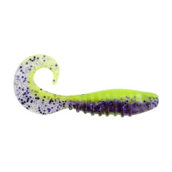 BERKLEY - POWERBAIT PRO GRUB -Pro Fishing Shop 030 1370471 Berkley PowerBait Pro Grub 3 inch 10 Pack Chartreuse Purple Ice 2455eecb da88 4a73 9007 c53aa16579aa