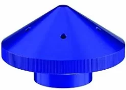 G FORCE ELIMINATOR - TROLLING MOTOR PROP NUT - BLUE